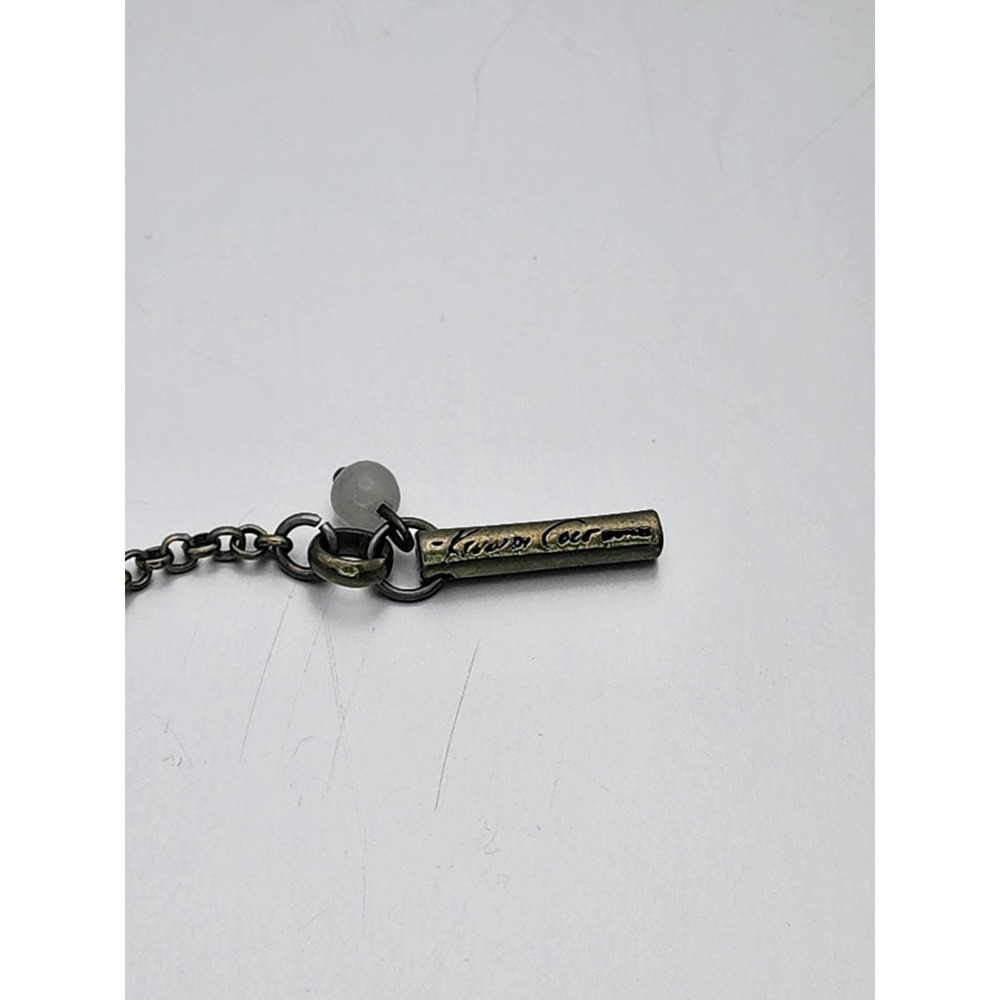 Vtg KENNETH COLE REACTION Signed Necklace Smokey Faceted Beads FREE $HIPPING!! - Picture 5 of 10
